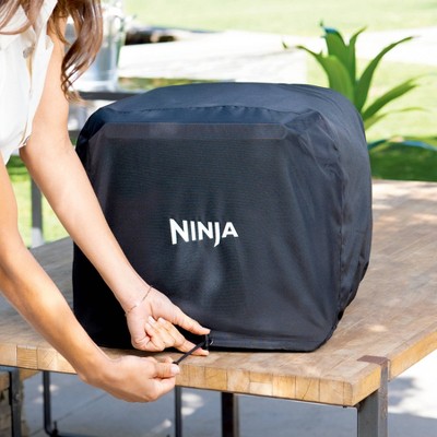 Ninja Woodfire Premium-Abdeckung Für Outdoor-Ofen OO100 Serie – Wasserabweisend, UV-beständig, Schwarz