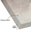 Americanflat 24x24 Canvas Wall Art Featuring Beige, Brown, Blue and White Tones - Gallery Wrap - Landscape Wall Art - 3 of 4