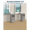 8,000 BTU / 10,000 BTU Portable Air Conditioner, 3-In-1 Standing AC Unit with Remote Control and Window Kit for Home/ Office - 4 of 4