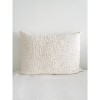 Cotton White Boucle Dutch Euro Pillow 28x36 - 4 of 4