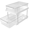 The Lakeside Collection Sliding Plastic Drawer Storage Organizer - 2-Tier - 4 of 4