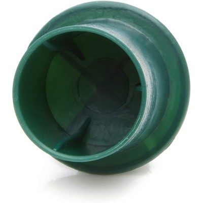 Festive Green Plastic Taper Candle Holder Stakes 40-Pack