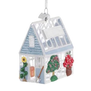 Kurt Adler Noble Gems Glass Ornament for Christmas Tree, Greenhouse - 1 of 3