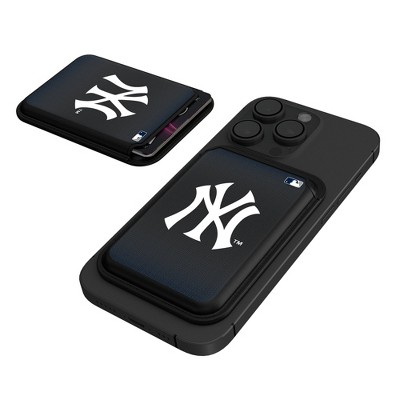 Keyscaper MLB American League Teams Linen Black Magnetic Credit Card Wallet