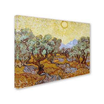 Trademark Fine Art -Vincent van Gogh 'Olive Trees 1889' Canvas Art
