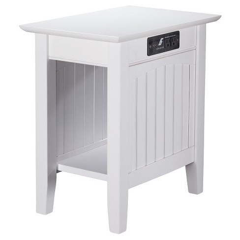 Atlantic Furniture Nantucket Chair Side Table With Charger Target