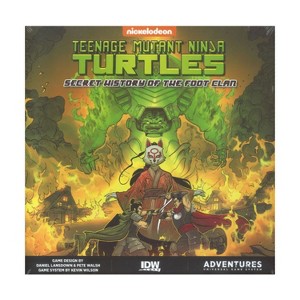 Teenage Mutant Ninja Turtles - Secret History of the Foot Clan Board Game - 1 of 1