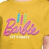 Girls' - Barbie - Let's Party Short Sleeve Graphic T-Shirt - 2 of 4