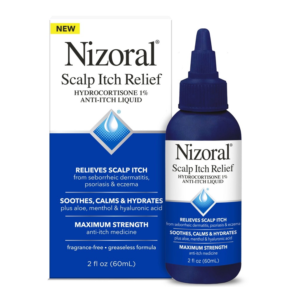 Photos - Hair Product Nizoral Scalp Anti-Itch Relief Liquid - 2 fl oz
