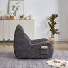 CAVINAS 35" Bean Bag Chair, Chenille Fabric Sofa Chair with High-Resilience Sponge, Ergonomic Accent Chair for Living Room, Bedroom - 3 of 4