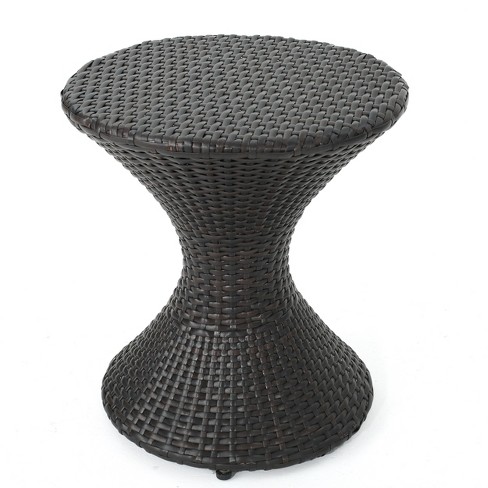 Wicker side on sale table target