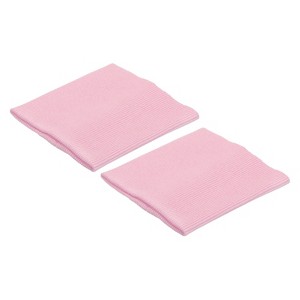 Unique Bargains Cotton Elastic Knitted Stretchy Fabric Knit Rib Stretch Tape Cuff Sleeve Waistband - 1 of 4
