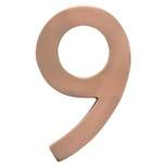 Architectural Mailboxes 4" House Number 9 Antique Copper