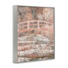 Stupell Industries Peach Impressionist Bridge Framed Giclee Art - 2 of 4