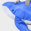 Boys' Whale Shaped Duffel Bag - Cat & Jack™️ Blue: Lightweight Weekender, Adjustable Strap, Carry On - 4 of 4