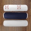 Sweet Jojo Designs Boy Baby Burp Cloths Baseball Patch White Blue and Grey 3pc - 4 of 4