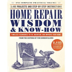 Home Repair Wisdom & Know-How - by  Fine Homebuilding (Paperback) - 1 of 1