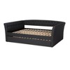 Delora Upholstered Daybed with Trundle - Baxton Studio - 4 of 4