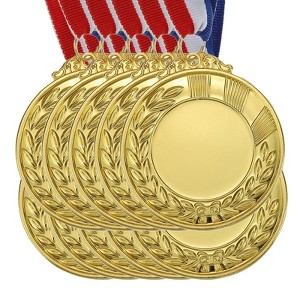 Unique Bargains Corrosion-Resistant DIY Sports Award Medals 10 Pcs - 1 of 4