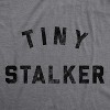 Toddler Tiny Stalker T Shirt Funny Needy Attention Joke Tee For Young Kids - Crazy Dog Toddler T Shirt - 2 of 4