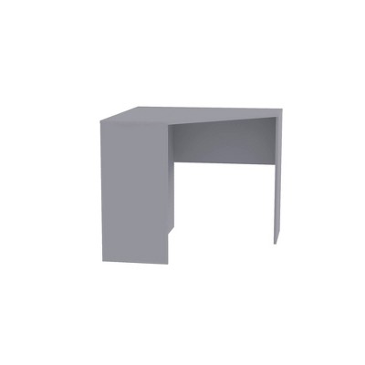 Cornelia Corner Desk Gray - Manhattan Comfort