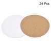Unique Bargains Cork Durable Heat Resistant Round Coasters for Tableware - 3 of 4