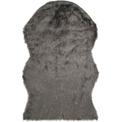 Faux Sheep Skin FSS115 Power Loomed Indoor Rugs - Safavieh