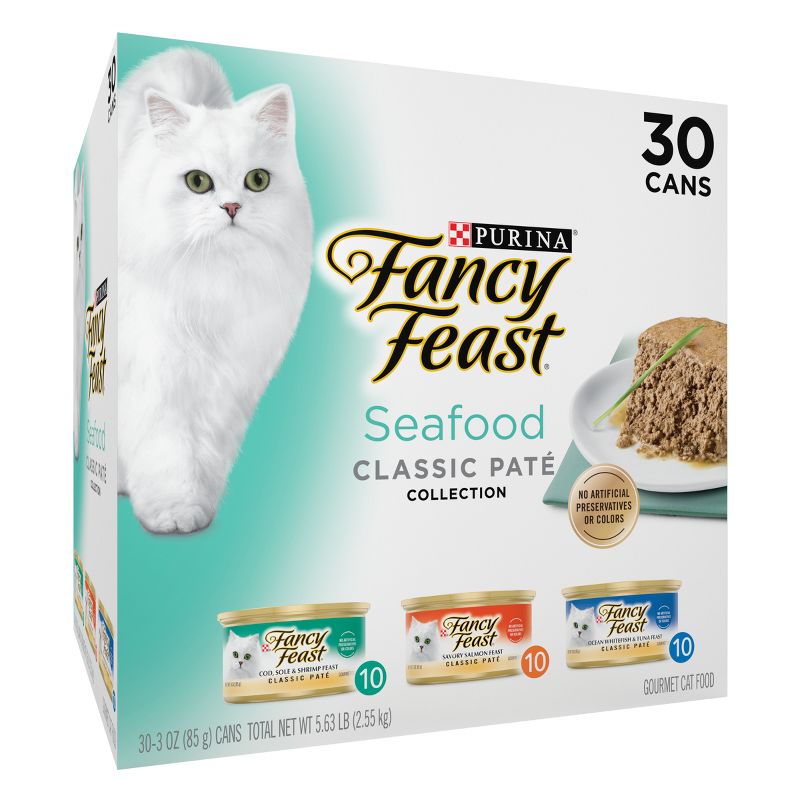 Fancy Feast Seafood Classic Wet Cat Food, 5 of 9