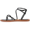 Journee Collection Womens Farron Buckle Flat Sandals - 2 of 4