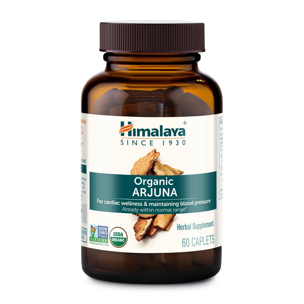 Photos - Vitamins & Minerals Himalaya Herbals Himalaya Arjuna Dietary Supplement Capsules - 60ct 