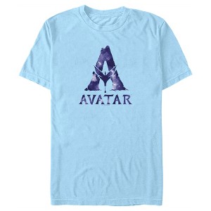 Men's Avatar Watercolor A Logo T-Shirt - 1 of 4