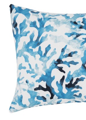 Blue Reef Coastal Polyester Indoor/Outdoor Pillow