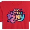 Women's - My Little Pony - Gradient Logo- Junior's Cropped Tee Cropped Graphic T-Shirt - 2 of 4