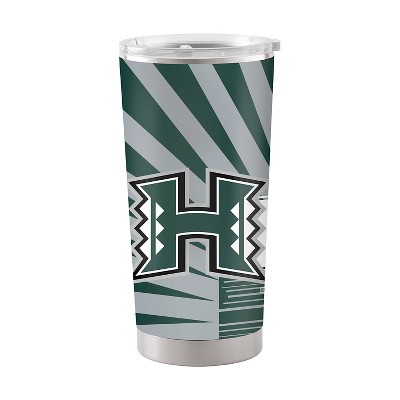 NCAA Hawaii Rainbow Warriors 20oz Mascot Stainless Steel Tumbler