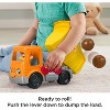 Fisher-Price Little People Work Together Dump Truck Toddler Construction Toy - 3 of 4