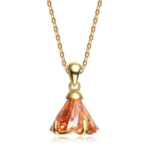 Guili Sterling Silver Multicolored Gold-Plated Pendant - 1 of 2