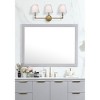 Elegant Lighting Bethany 27 inch Wall Sconce in Satin Gold - 2 of 4