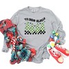 Simply Sage Market Women's Be Jolly Checkered Tree Long Sleeve Garment Dyed Tee - 2 of 2