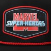Marvel Super-Heroes Adult Black Trucker Hat - 3 of 4