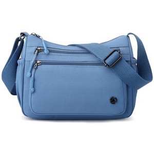 Casual Crossbody Bag with Anti Theft Pocket -Lightweight Water-Resistant Purse Bag - 1 of 4