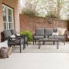 Leisure Made Blakely 6pc Aluminum Seating in Gray Fabric - 2 of 4