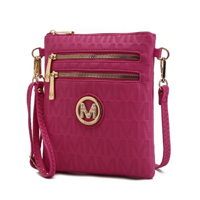 MKF Collection Andrea Milan M Signature Crossbody Bag by Mia K