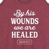 Women's - Instant Message - By His Wounds Isaiah Graphic Racerback Tank - 2 of 4