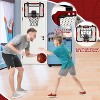 Mini Basketball Hoop Over Door with Electronic Scoreboard Indoor Sport Toy for Boys Ages 5-10 - 4 of 4