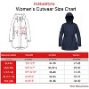Rokka&Rolla Women's Rain Jacket Trench Coat Windbreaker - 2 of 4
