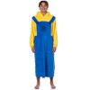 Minions Costume Adult Fleece Oversized Blanket Hoodie Pajama Loungewear - 2 of 4