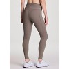 Avalanche Outdoor Women's Drawstring Waistband Legging, Slim Fit Hiking Pant Fitted Jogger for Workouts, Loungewear - 2 of 4