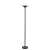 Adesso Solar Torchiere (Includes LED Light Bulb) Black: Modern Metal & Glass, ETL Listed, Dimmable - image 4 of 4