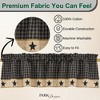 Park Designs Sturbridge Star Lined Valance 60” x 14” - 2 of 4