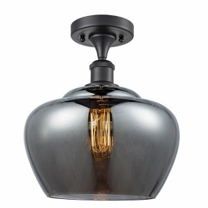 Fenton - 1 Light Semi-Flush Mount In Industrial Style-13 Inches Tall and 11 Inches Wide - 1 of 1